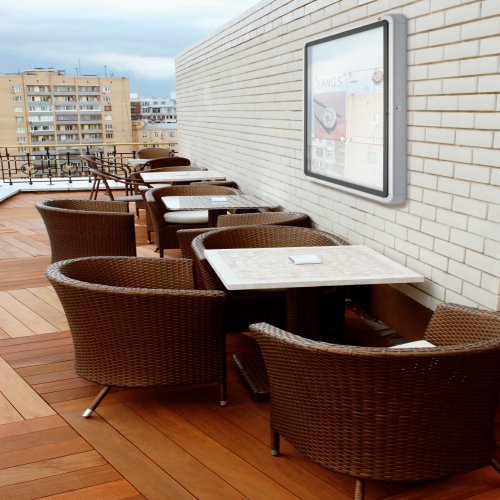 Esselte Carpeta Canguro Básica Personalizable 2 Anillas Mixtas 25mm A4 Pp Blanco