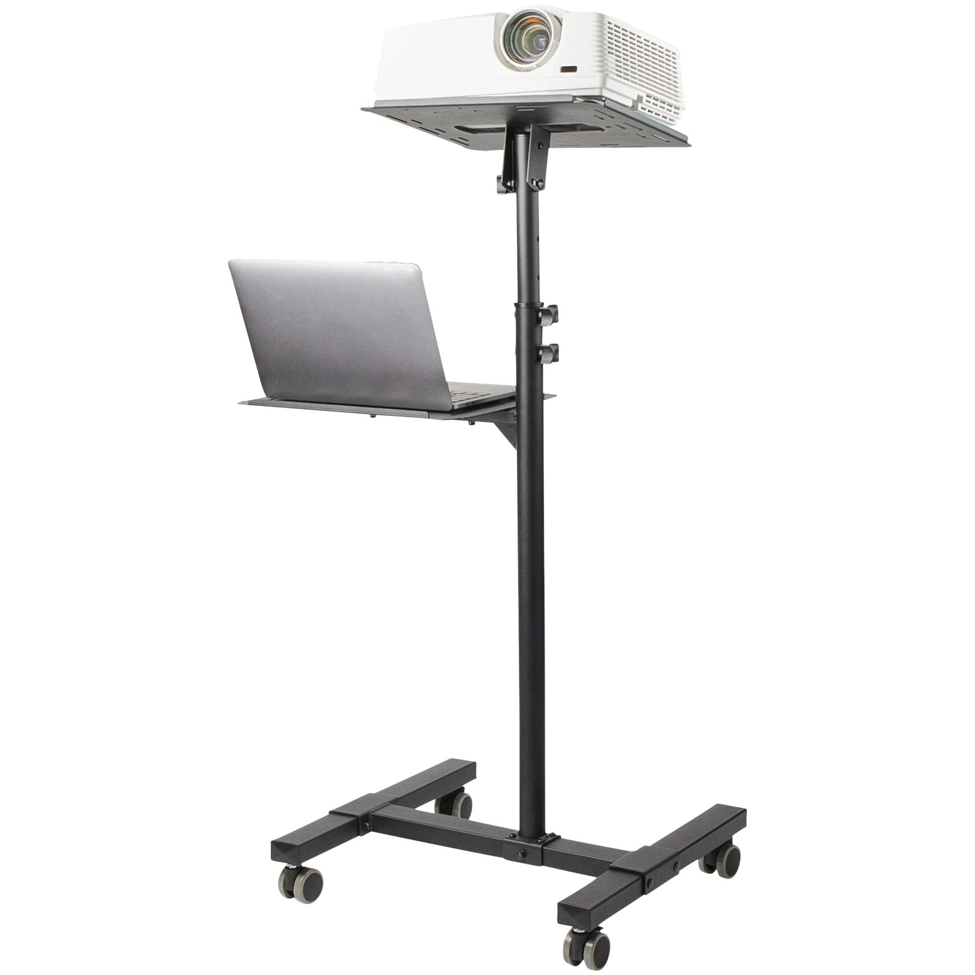 EAN 0065030889964 - StarTech.com ADJPROJCART mueble y soporte para dispositivo multimedia Negro Carro para administración de imagen 2