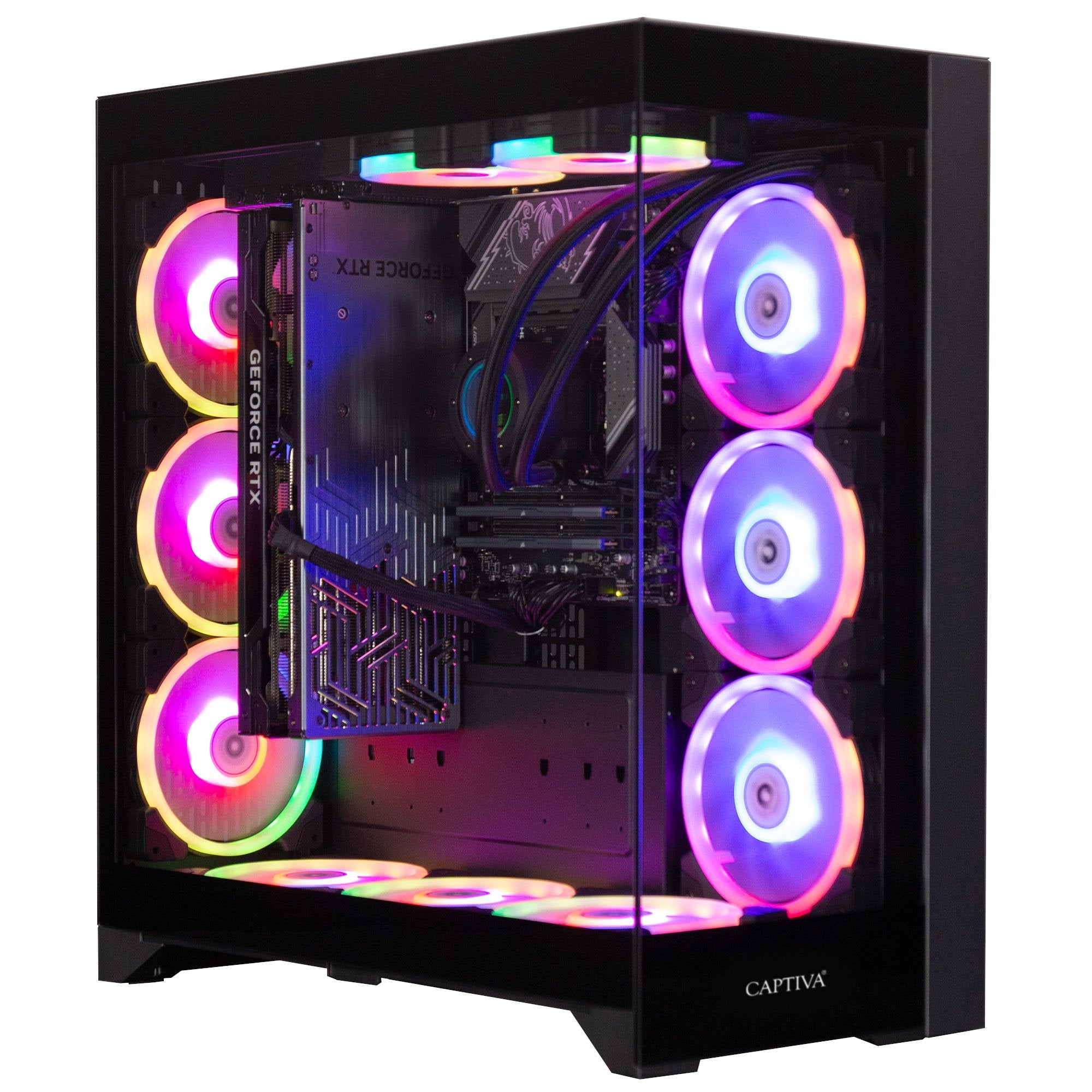 EAN 4046373902844 - CAPTIVA PC Ultimate Gaming R90-284 (Ryzen 9 9900X3D/RTX5090 32GB GDDR7/SSD 2TB+2TB/128GB/WLAN/Windows 11 imagen 5