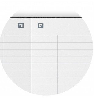 Oxford Cuaderno Cosido Signature 80h A5 1 Línea Cierre C/Goma Tapa Extradura Negro