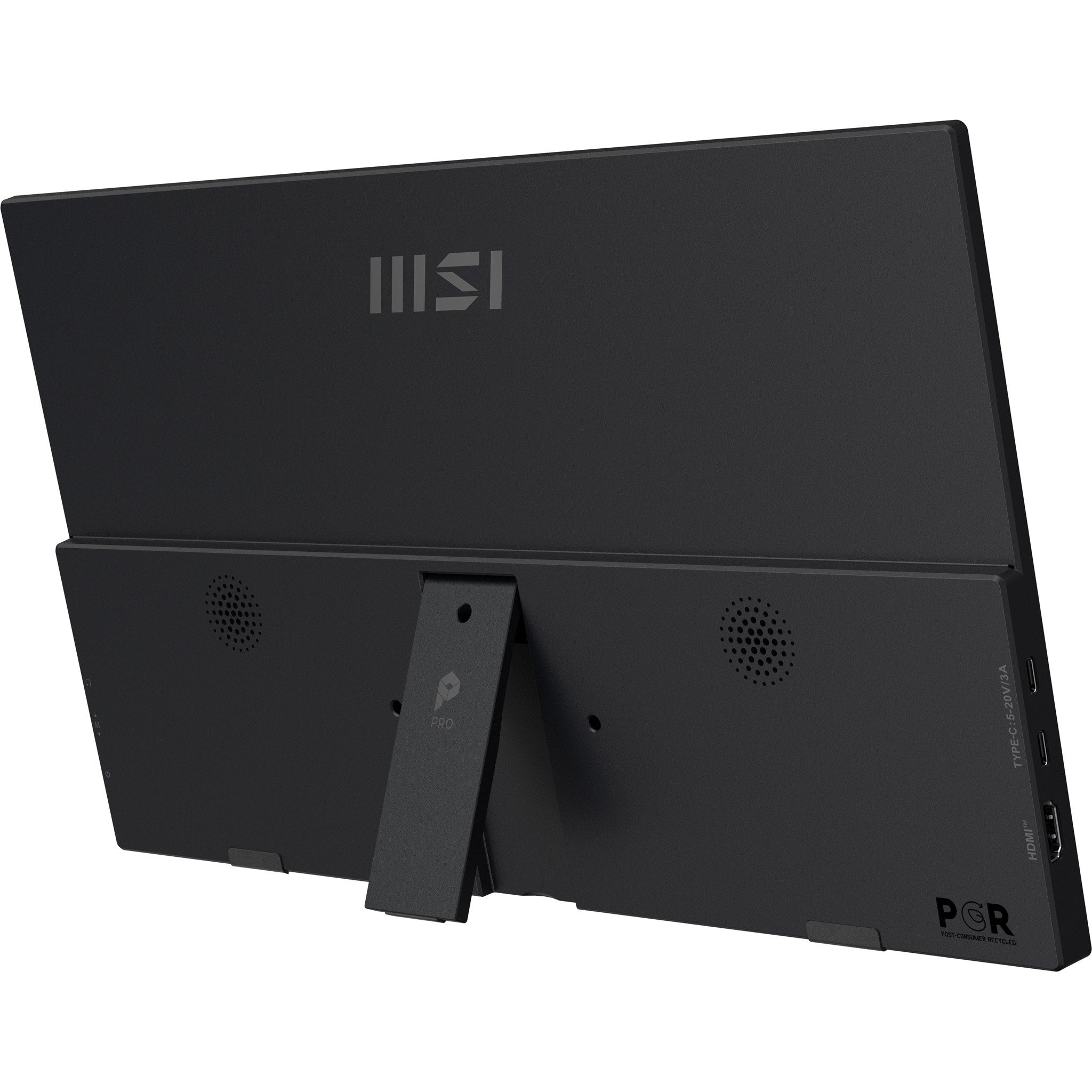 Msi Pro Mp165de E6, Monitor Led 39,6 Cm (15,6 Pulgadas), Negro, Fullhd, Ips, Hdmi, Usb-C, Altavoces 9s6-3pe50m-002