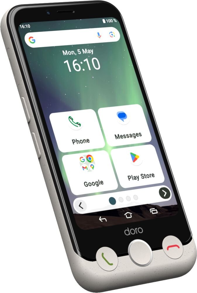 EAN 7322460088811 - Doro Aurora A10 11,4 cm (4.5") SIM doble Android 14 4G USB Tipo C 4 GB 64 GB 3000 mAh Negro, Blanco imagen 3