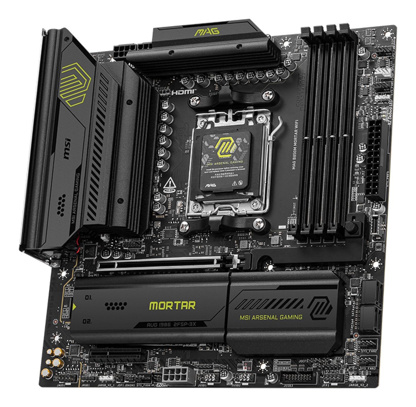 EAN 4711377321150 - MSI MAG B850M MORTAR WIFI placa base AMD B850 Zócalo AM5 micro ATX imagen 3