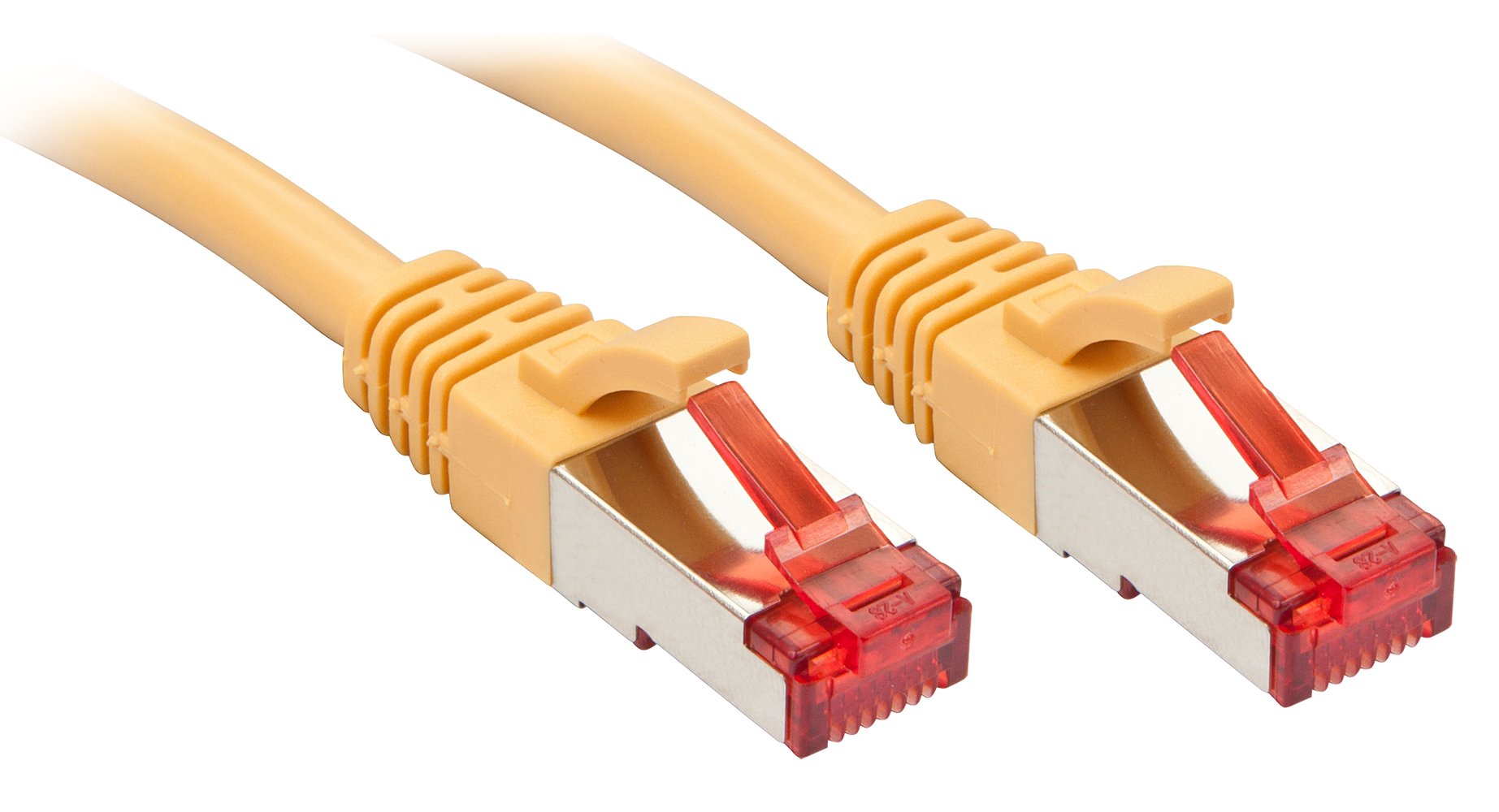 Lindy Cable De Red Cat6 S/Ftp Amarillo 0.30m