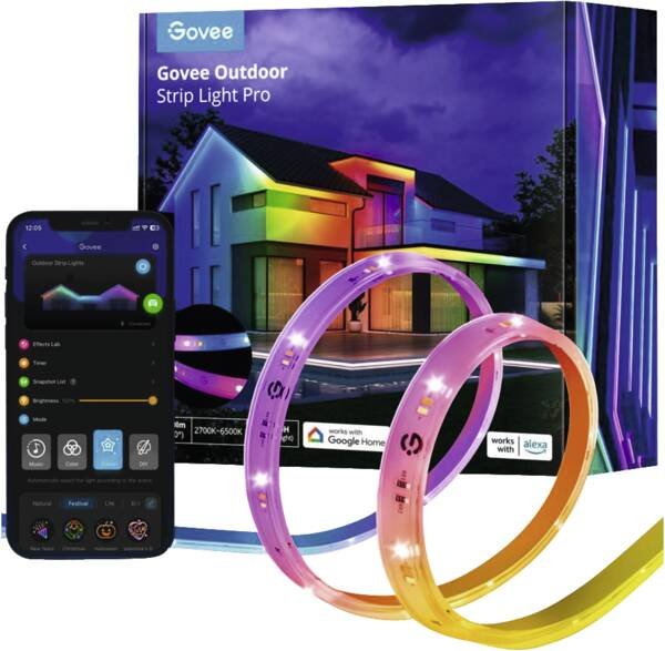 Govee Rgbicww Tira De Luz Led Exterior, Tira Led 10 Metros H70a13d1