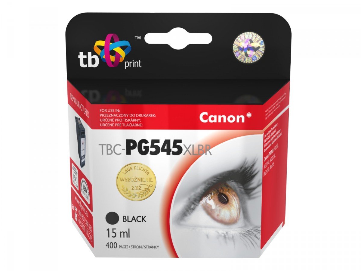 EAN 5901500504478 - TB Print TBC-PG545XLB cartucho de tinta 1 pieza(s) Negro imagen 1