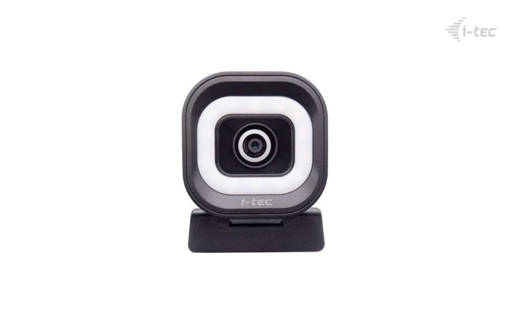 Webcam I-Tec Solomon 700 Stream 4k With Ring Light