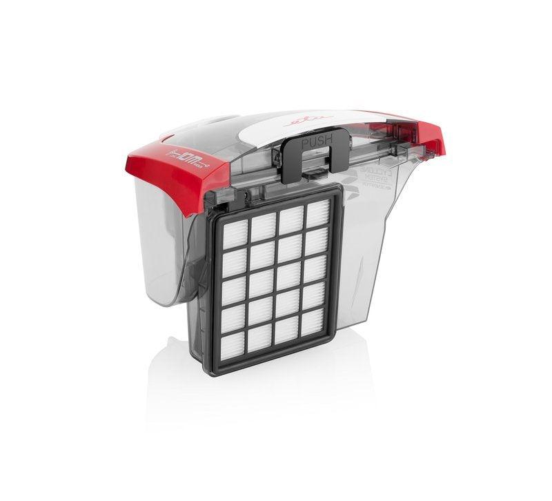 Aspirador Salvet Eta05 Eta 1390000 Sin Bolsa, Potencia 700 W, Capacidad Polvo 2,2 L, Rojo