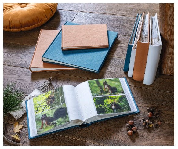 Hama Wrinkled Azul 10x15 200 Fotos Einsteck/Memo 7615