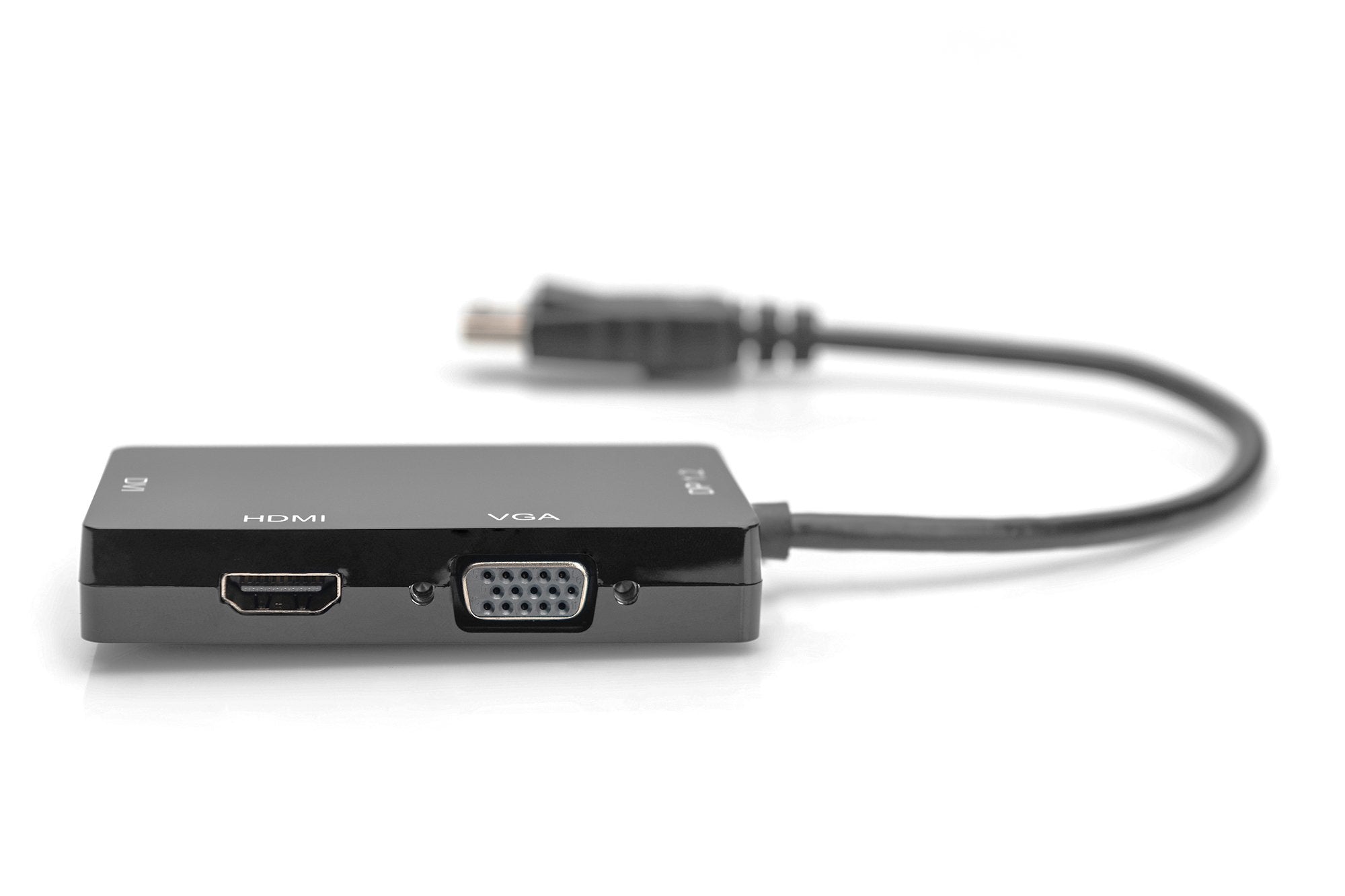 EAN 4016032433781 - Digitus AK-340418-002-S adaptador de cable de vídeo 0,2 m DVI-D Negro imagen 3