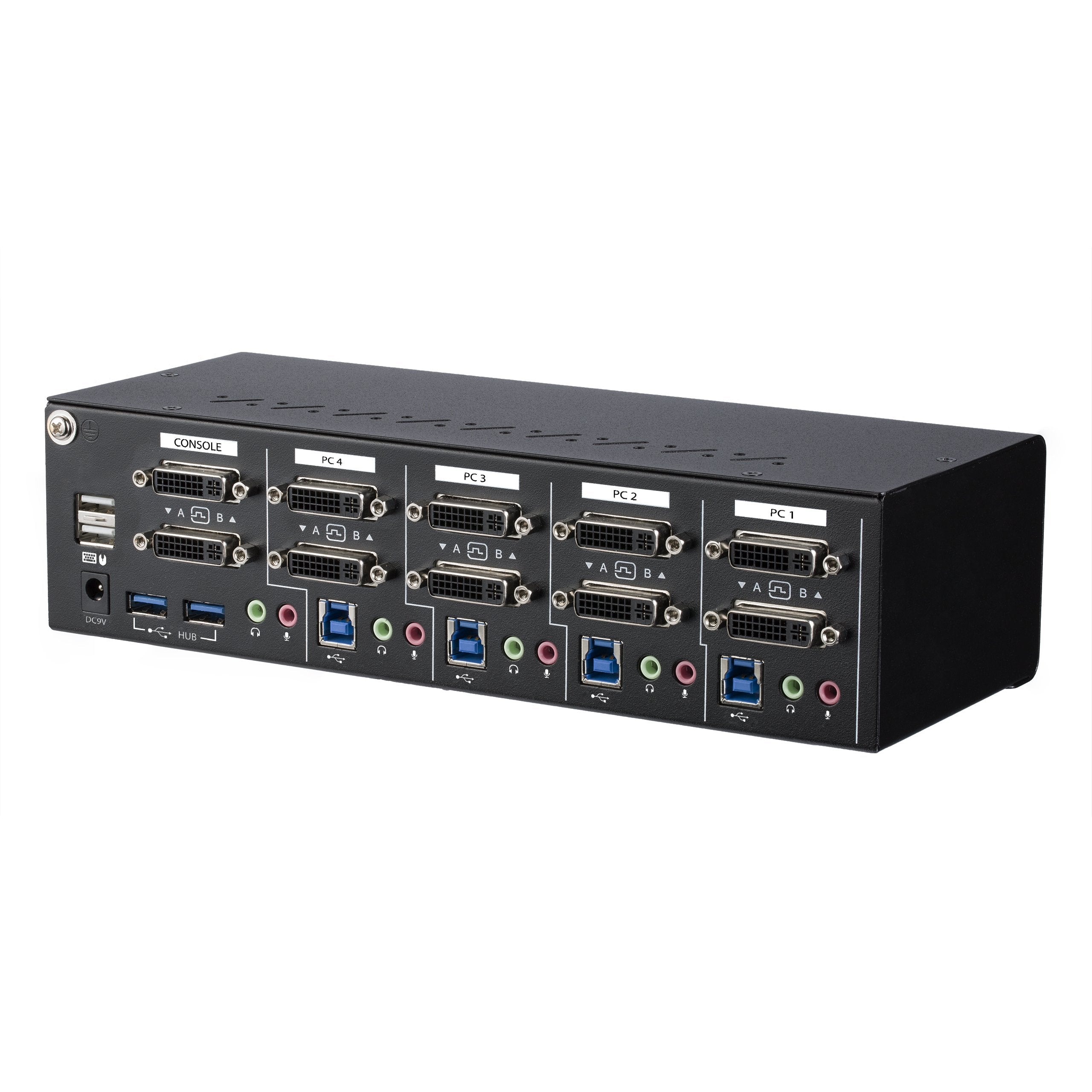EAN 0065030858496 - StarTech.com SV431DL2DU3A interruptor KVM Negro imagen 2