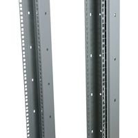 Allnet 19\"Grundgemell, 22he, B600/T 600mm, Lichtgris, Srb-Serie