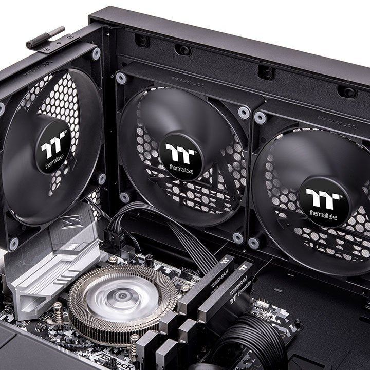 EAN 4713227536295 - Thermaltake TT CT120 PC Carcasa del ordenador Ventilador Negro 2 pieza(s) imagen 5