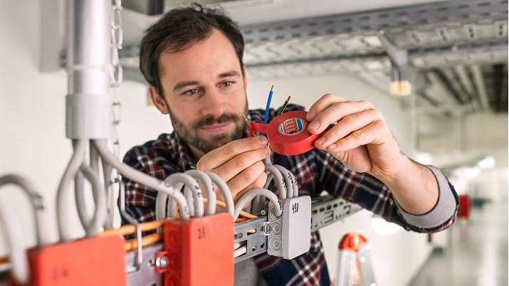 Cinta Aislante Tesa, 10m X 15mm, Negra