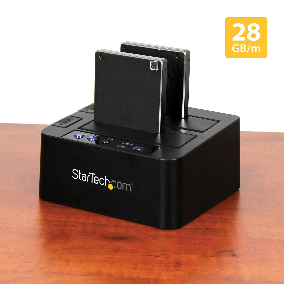 EAN 0065030863551 - StarTech.com SDOCK2U313R duplicador de datos y soporte Duplicador de HDD (discos duros) Negro 2 copias imagen 5