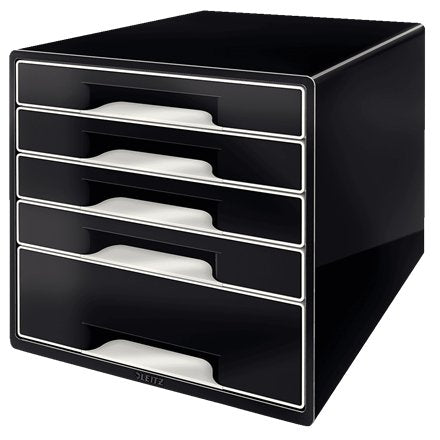 Esselte Leitz Cube - Cajonera - 5 Cajones - Para A4 (210 X 297 Mm)
