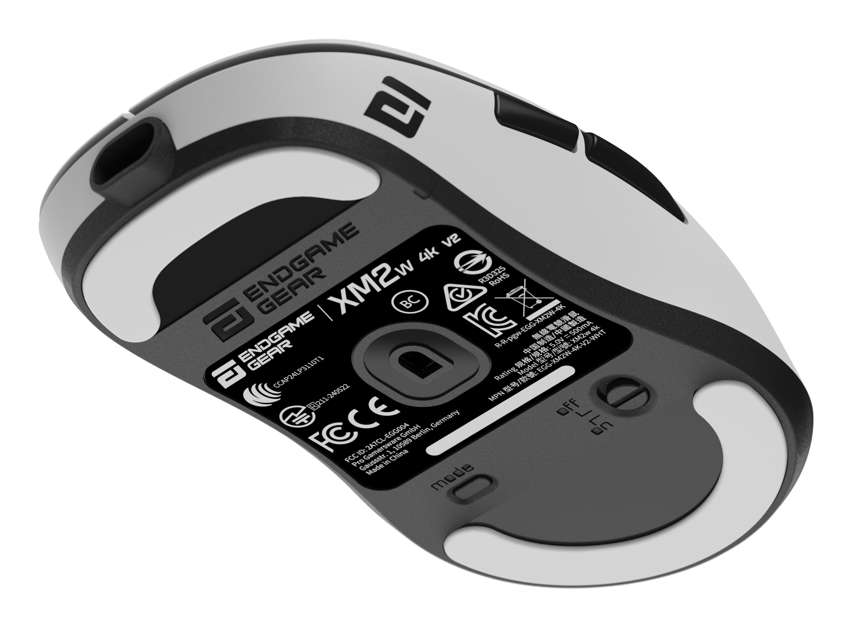 Endgame Gear Xm2w 4k V2 Gaming Mouse - Blanco