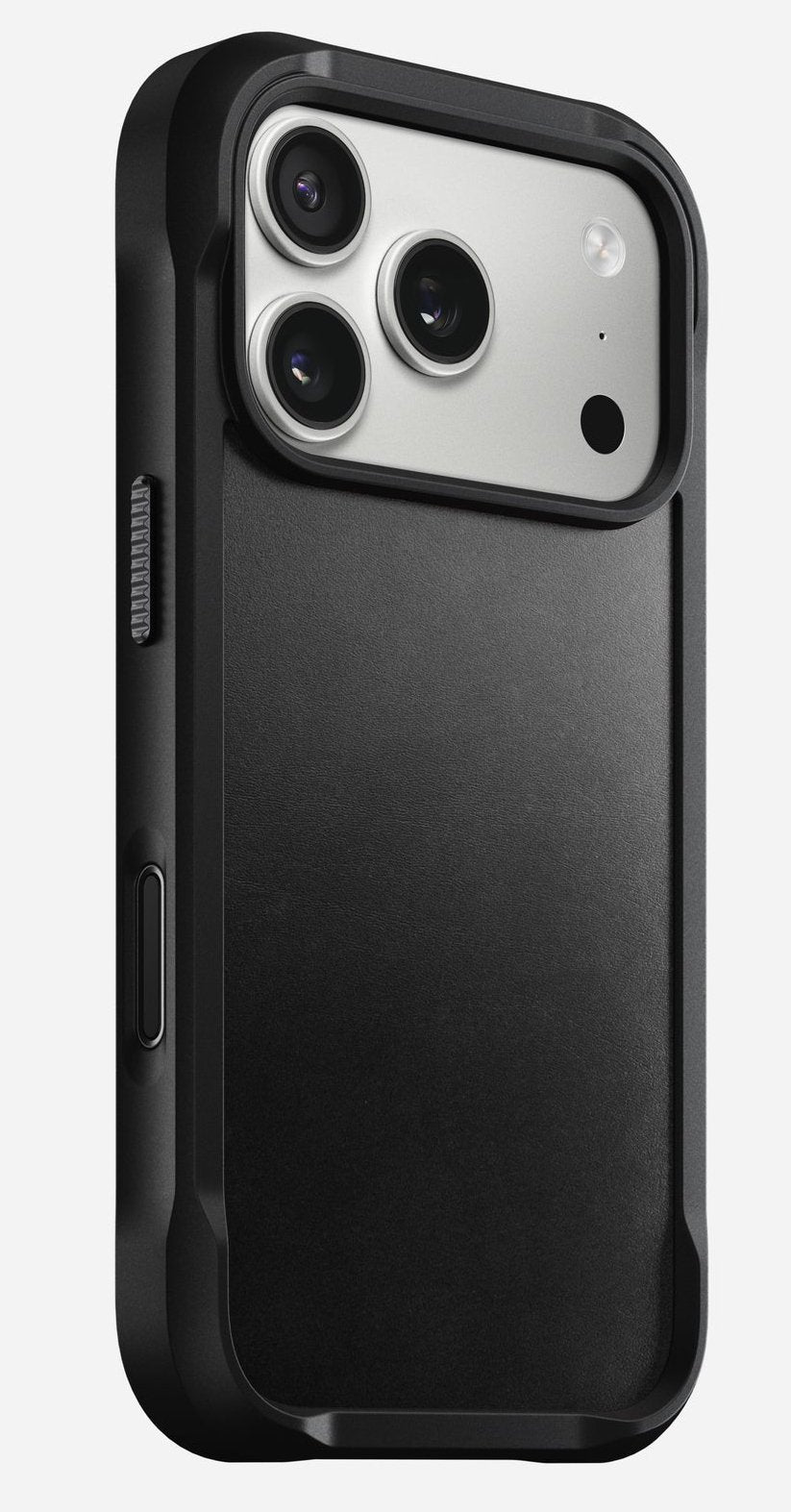 Nomad Rugged Leather Case Iphone 17 Pro Black Horween