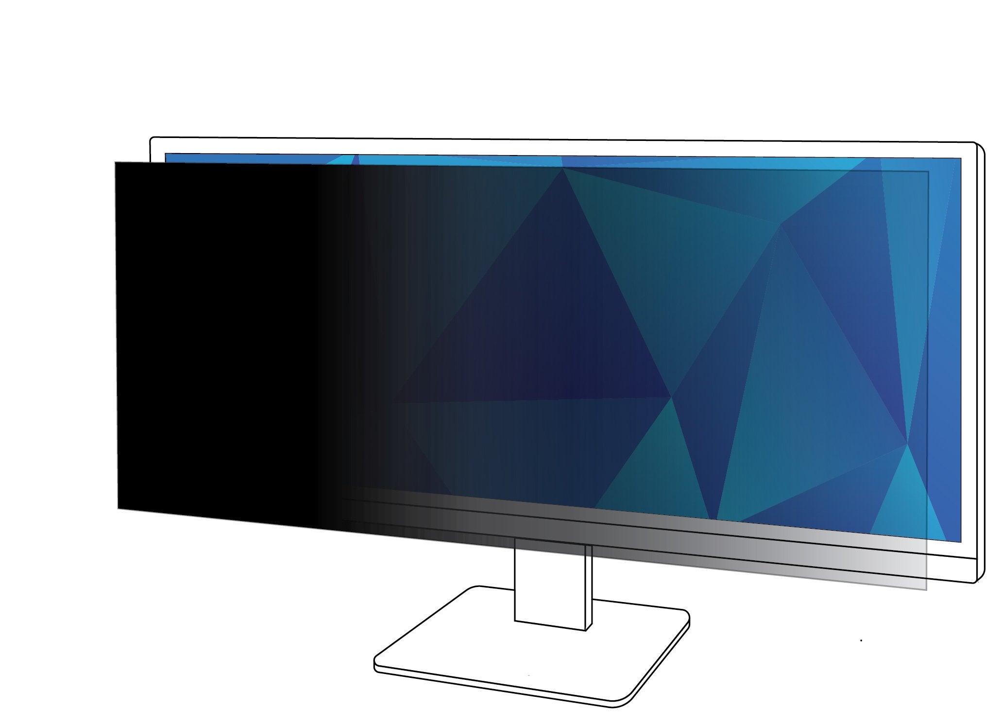 EAN 5706998536891 - 3M PF290W2B 73,7 cm (29") Filtro de privacidad para pantallas sin marco imagen 1