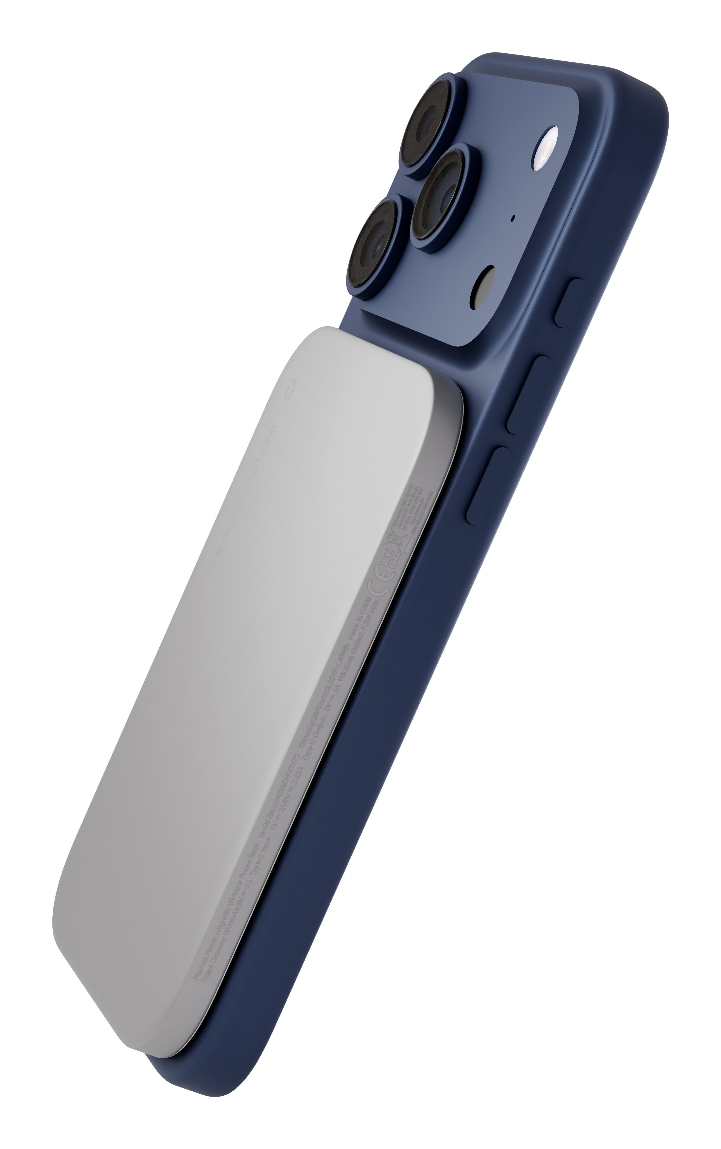 Dbramante1928 Re-Charge Cargador Inalámbrico Ultra Slim Qi1.3 3000 Mah 10 Vatios (Usb-C) En El Cable: Usb-C Blanco