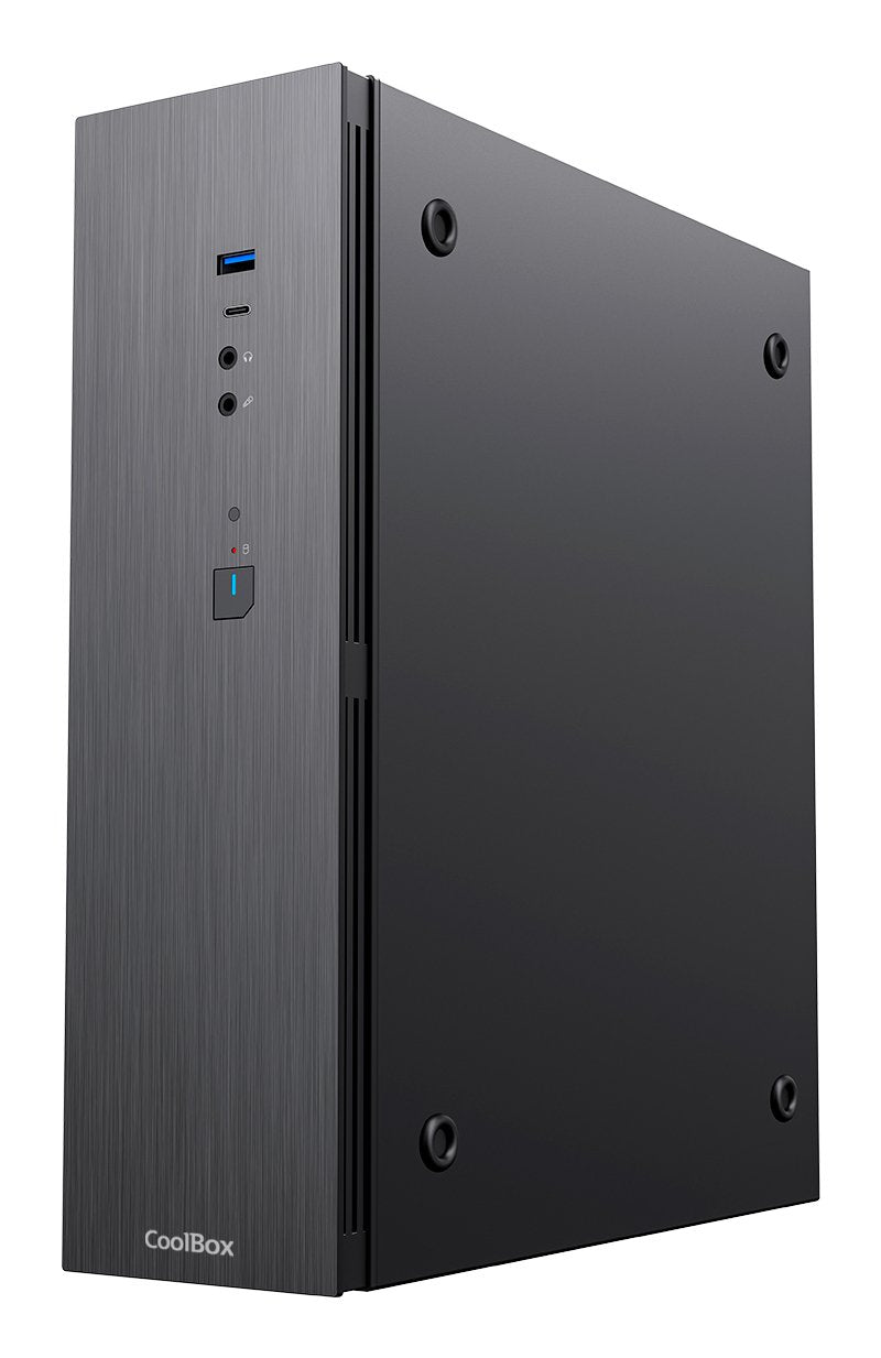 EAN 8436624420641 - CoolBox PC micro ATX T370 Slim Perfil bajo (Slimline) Negro 500 W imagen 2