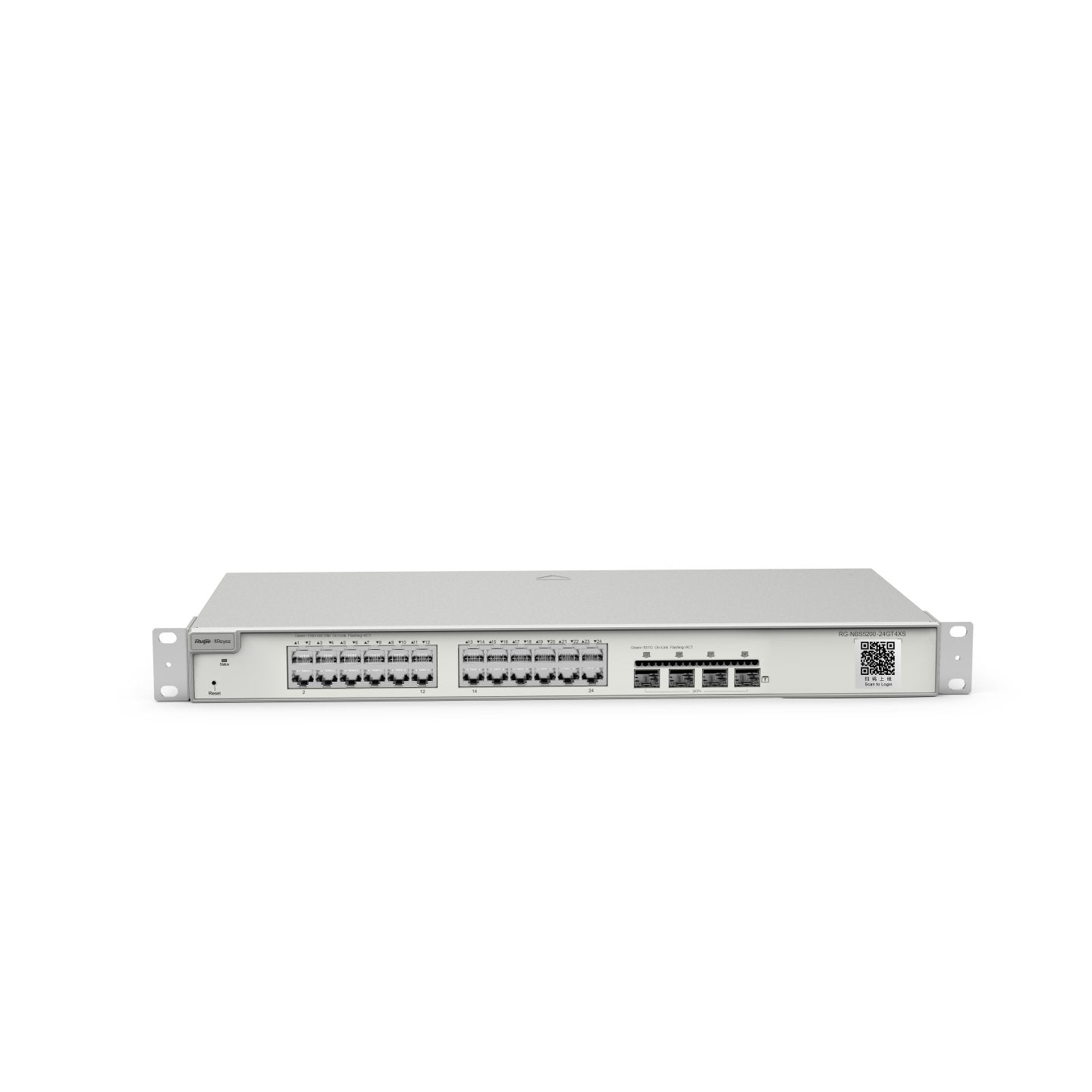 Reyee 24-Port L2+ Managed 10g Switch, 24 Gigabit Rj45 Ports, 4 *10g Sfp+ Slots,19-Inch Rack-Mountab