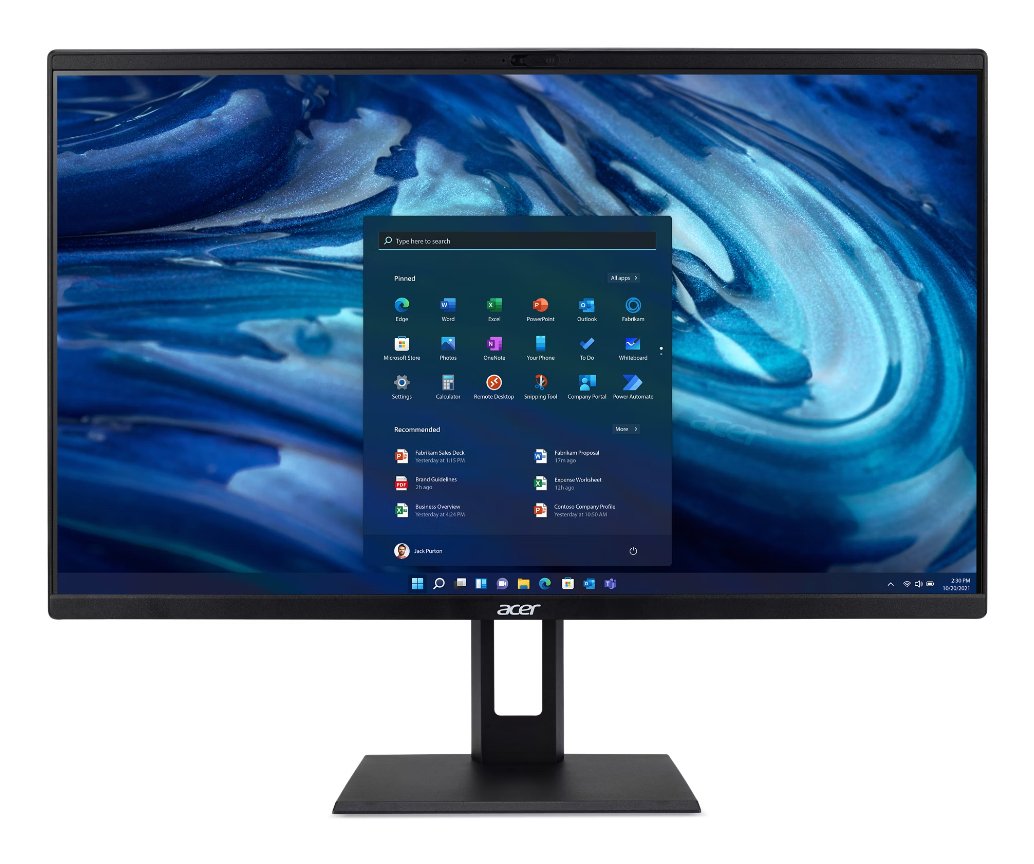 All In One Acer Veriton Z2 Vz2694g Core I5 12400 / 2.5 Ghz Ram 8 Gb Ssd 512 Gb Uhd Graphics 730 Gige Wi-Fi 6 Wlan: Bluetooth 5.0 802.11a/B/G/N/Ac/Ax Win 11 Pro Monitor: Led 23.8" 1920 X 1080 (Full Hd) @ 75 Hz
