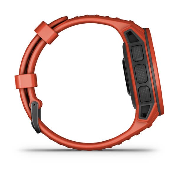 Smartwatch Garmin Instinct Solar Notificaciones Frecuencia Cardíaca Gps Rojo