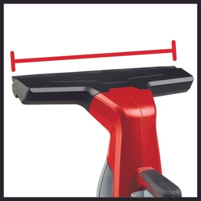 EAN 4006825670196 - Einhell BRILLIANTO limpiador eléctrico ventana 0,3 L Negro, Rojo imagen 8