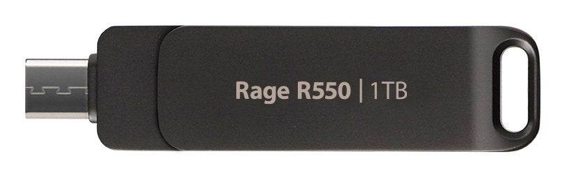 EAN 4711378428858 - Patriot Memory Rage R550 unidad flash USB 1 TB USB Type-A / USB Type-C 3.2 Gen 1 (3.1 Gen 1) Negro imagen 1