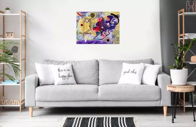 Ravensburger Creart Art Collection Canvas Edition - Amarillo, Rojo, Azul (Kandinsky), Pintura 23918