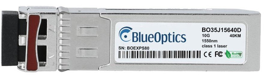 Blueoptics Juniper Ex-Sfp-10ge-Er Blueoptics Sfp+ Transceiver, 10gbase-Er, Singlemode Fiber, 1550nm, 40km