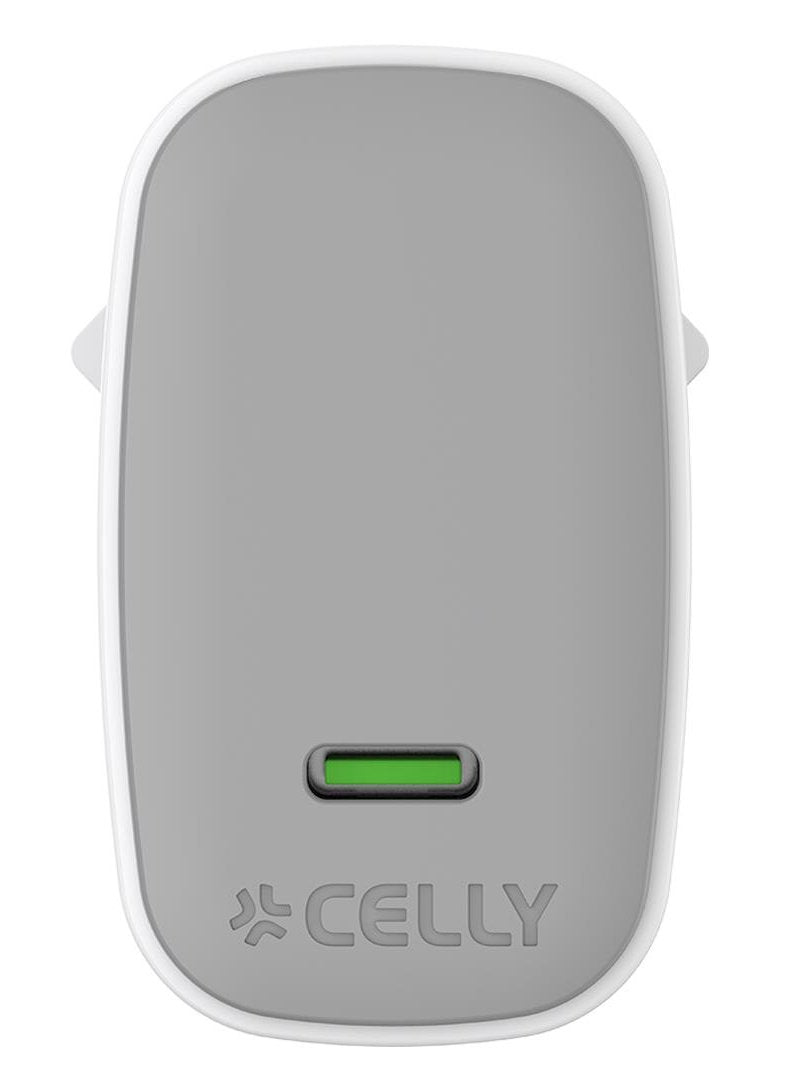 EAN 8021735221395 - Celly UPTC1USBC45WCTC cargador de dispositivo móvil Smartphone, Tableta Blanco Corriente alterna, USB Car imagen 3