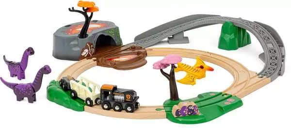 Set De Aventura De Dinosaurios De Brio World World, Ferrocarril 63609400