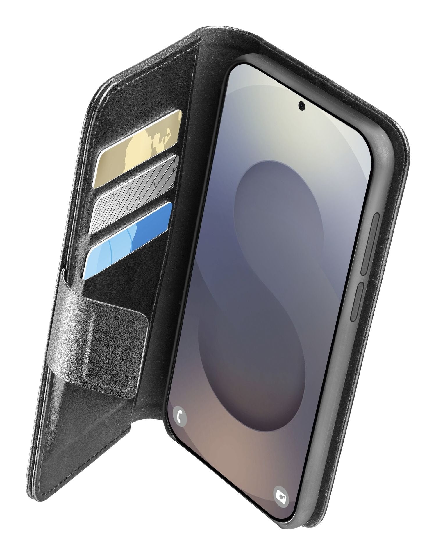 EAN 8018080491290 - Cellularline 8018080491290 funda para teléfono móvil 17,3 cm (6.8") Folio Negro imagen 1
