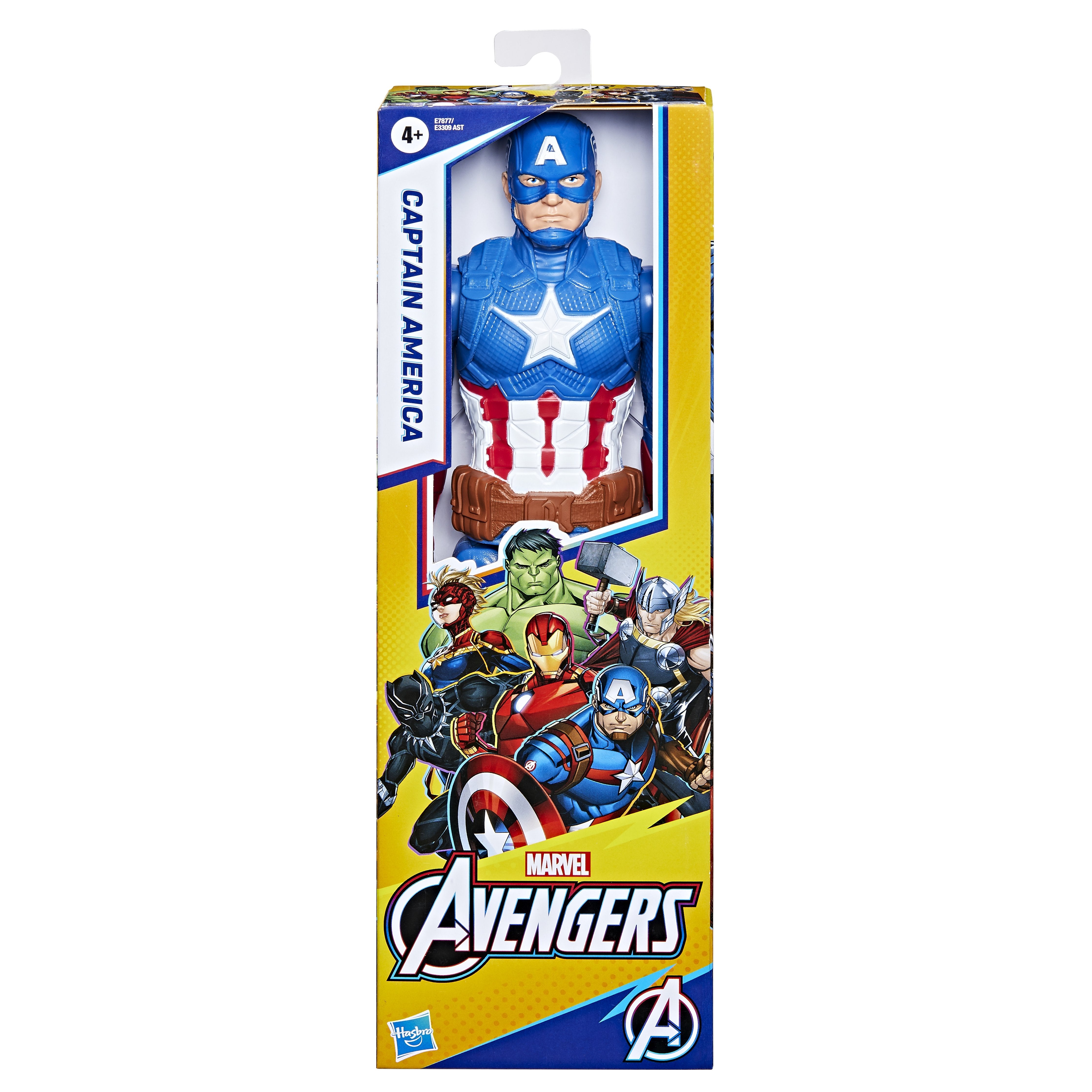 Figura Hasbro Marvel Avengers Titan Hero Series Capitán América