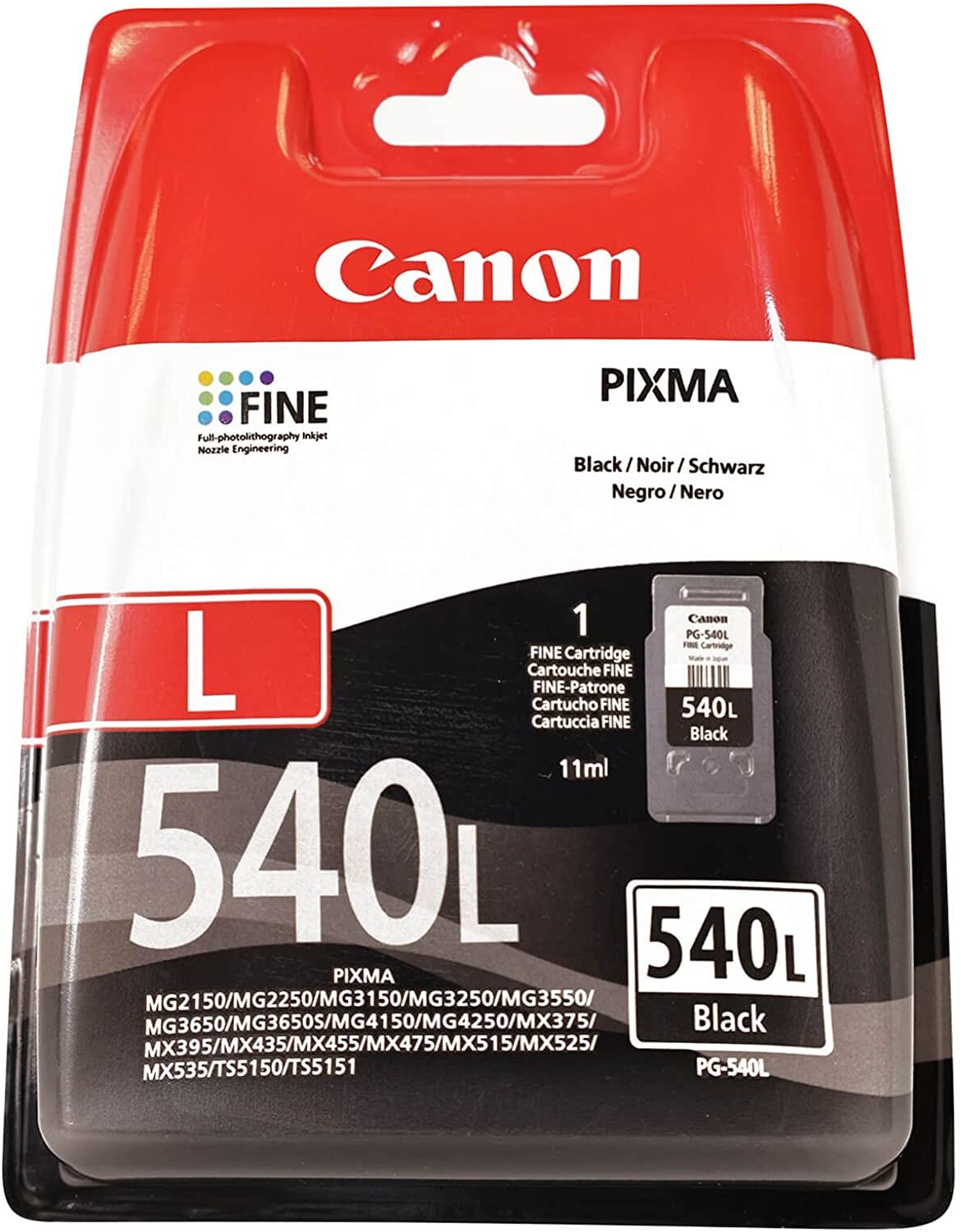 Tinta Original Canon Pg-540l Negro - 5224b001