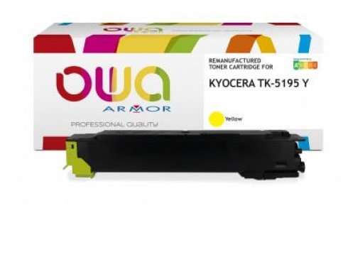 Armor Owa Toner Remanufactured 1t02r4anl0 Para Kyocera Tk5195 Y Yellow 7000p