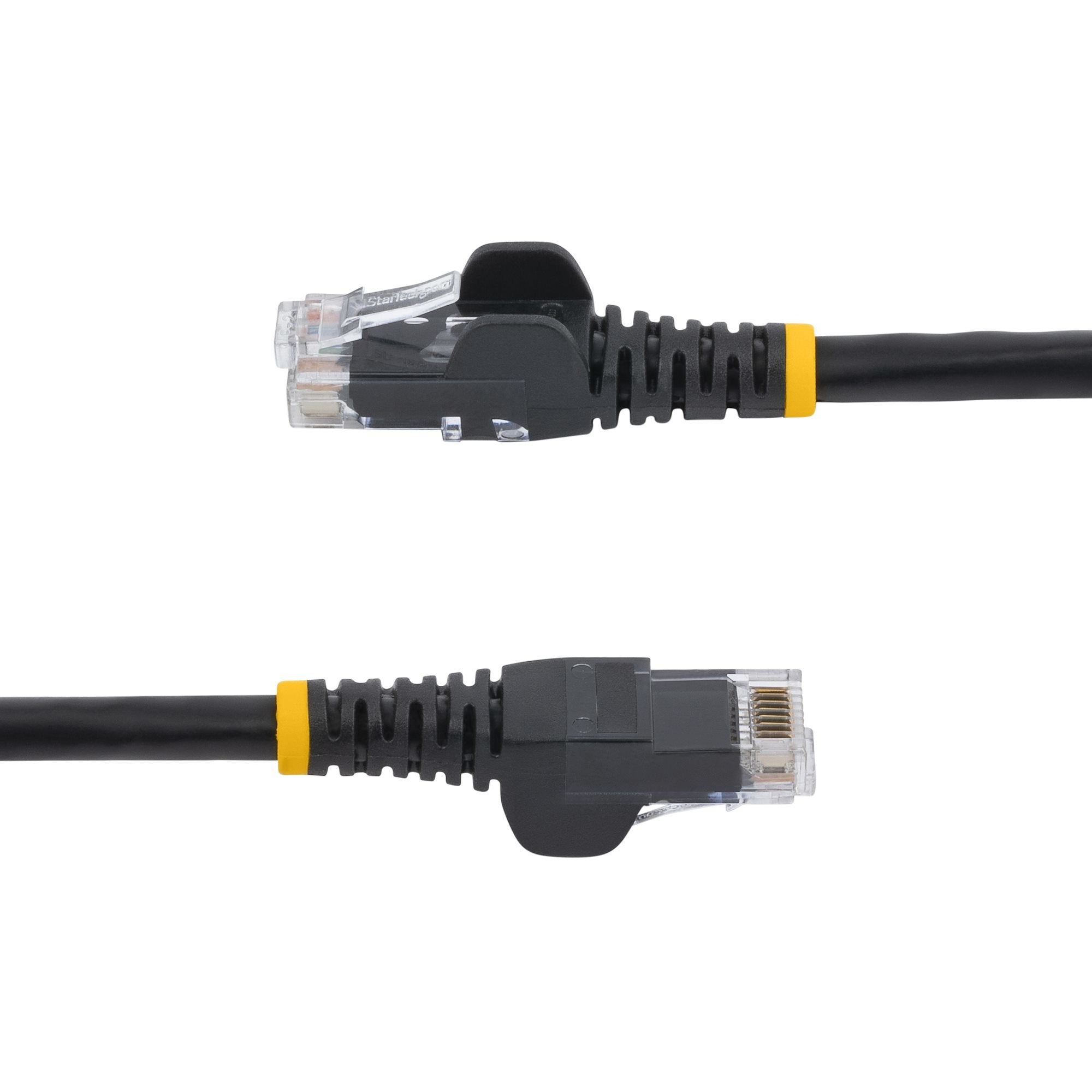 Cable De Red 10m Negro Cat5e Cabl Ethernet Sin Enganche