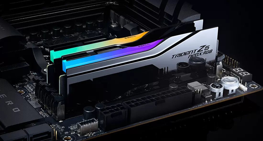 G.Skill Dimm 32 Gb Ddr5-6000 (2x 16 Gb) Dual-Kit (Negro, F5-6000a3636f16gx2-Tz5nxrn, Trident Z5 Neo X Rgb) F5-6000a3636f16gx2-Tz5nxrn