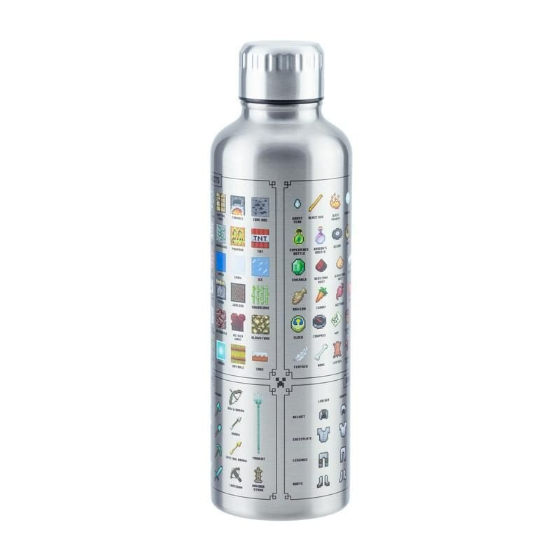 EAN 5055964767303 - Paladone Minecraft Metal Water Bottle Uso diario 500 ml Acero inoxidable imagen 1