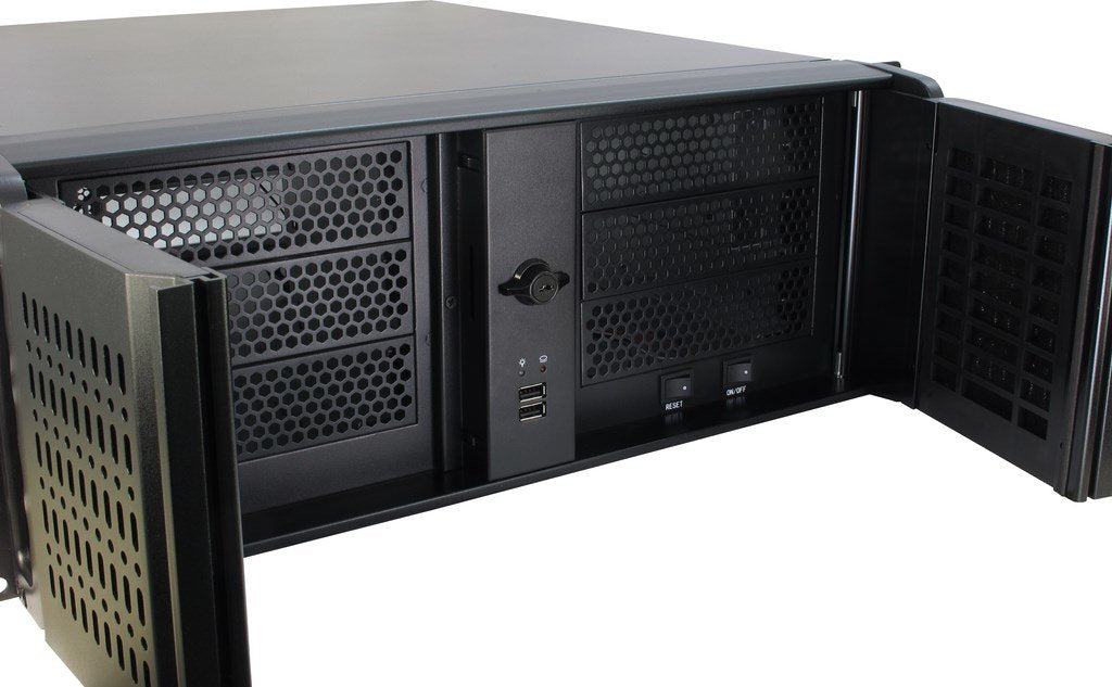 EAN 4260133128095 - Inter-Tech 4U-4098-S Estante Negro imagen 6
