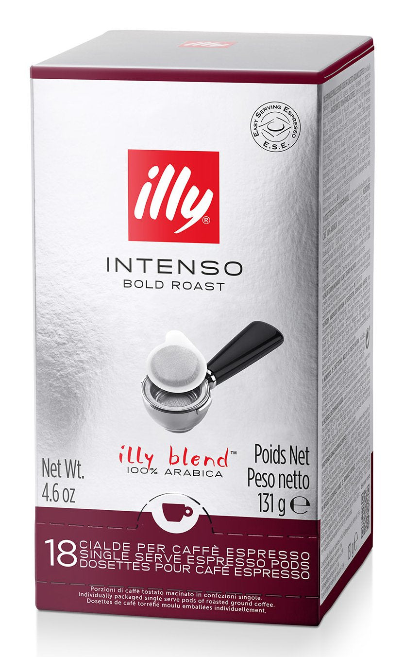 Illy 7999 Bolsita Y Cápsula De Café Dosis De Café Tueste Oscuro 18 Piezas