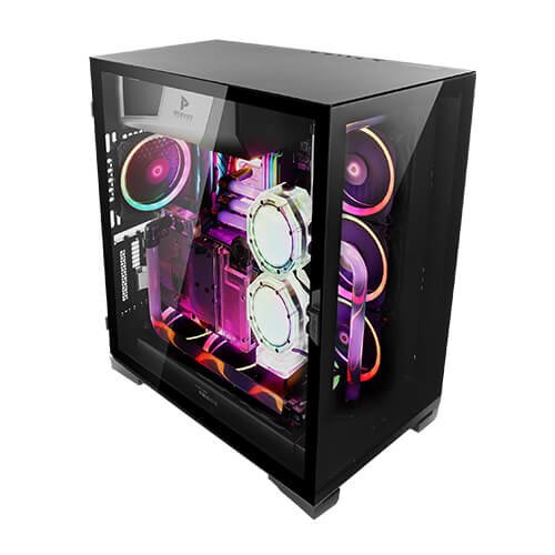 Caja Pc Antec Gaming P120 Crystal Atx 2xusb 3.0 Sin Fuente Neg