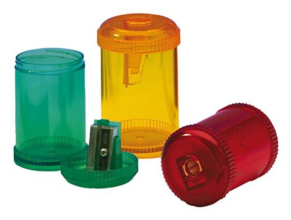 EAN 4064900002034 - Wedo 52 430 sacapuntas Sacapuntas manual Colores surtidos imagen 1