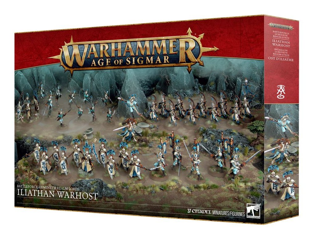 Warhammer Aos - Battleforce Lumineth Realm-Lords : Ost D'Iliathe
