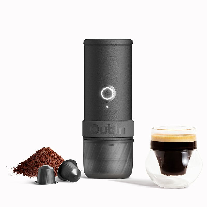 Outin Mino - Space Grey - Portable Electric Espresso Machine