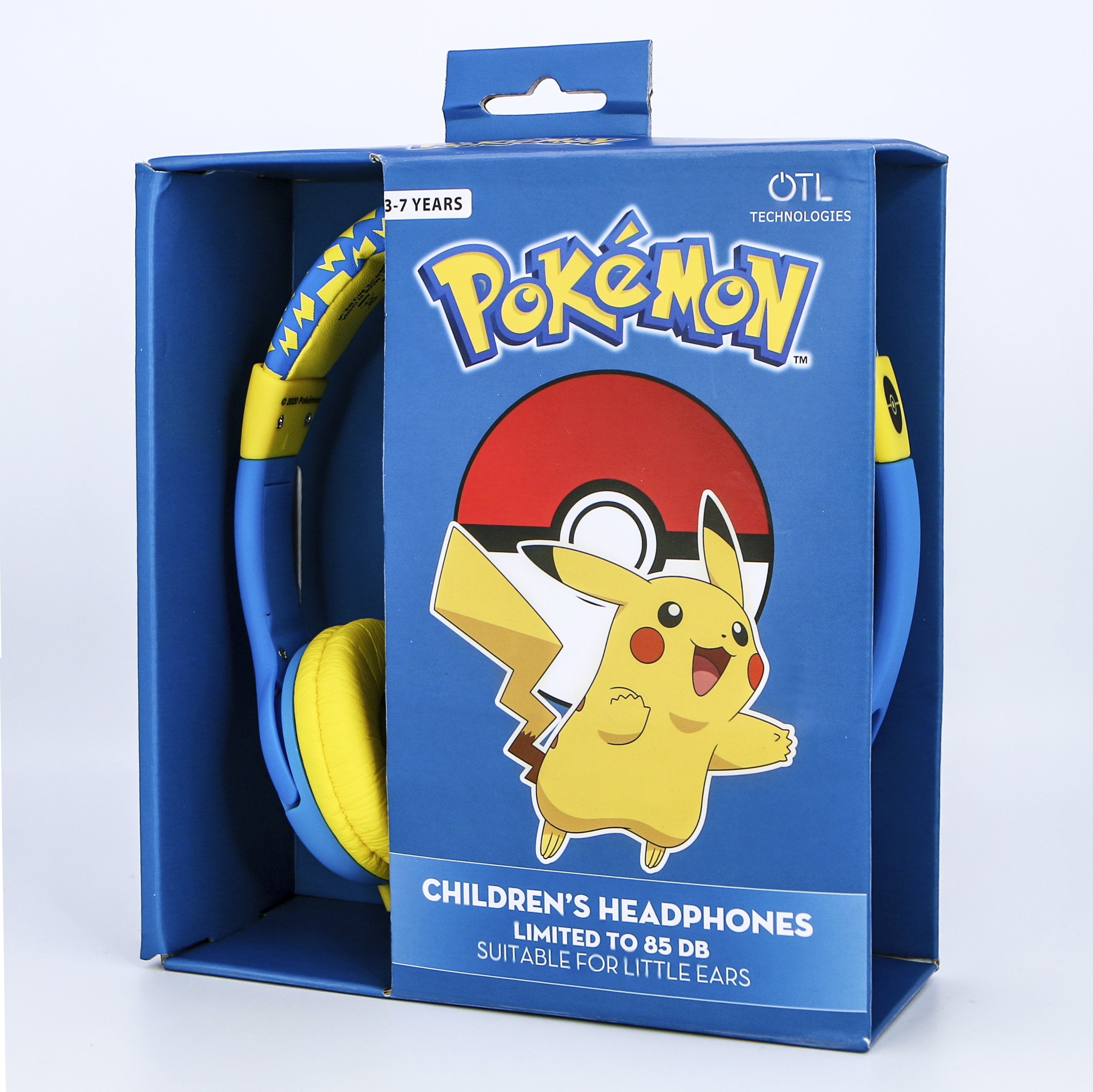 Auriculares Infantiles Otl Pokemon Pikachu/ Jack 3.5/ Azul Amarillo