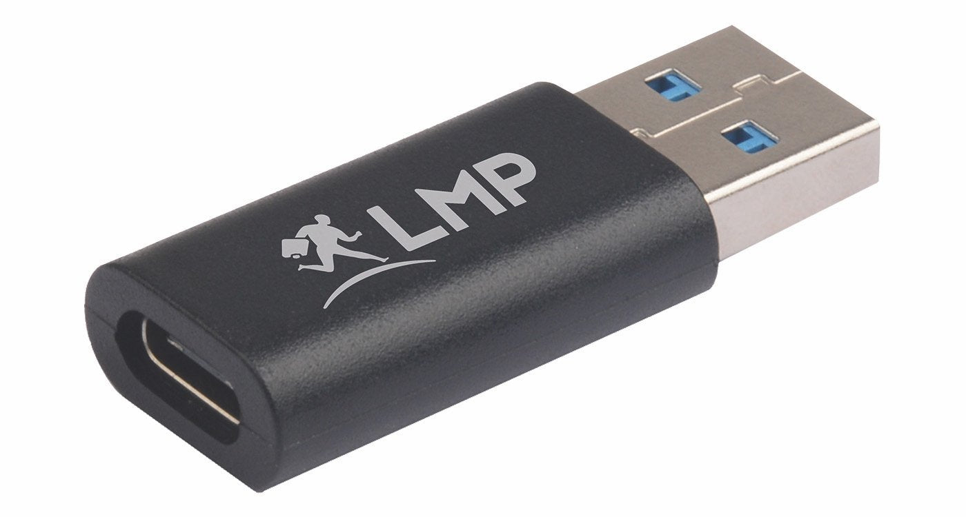 Lmp 18985 Cambiador De Género Para Cable Usb-C Usb-A Negro