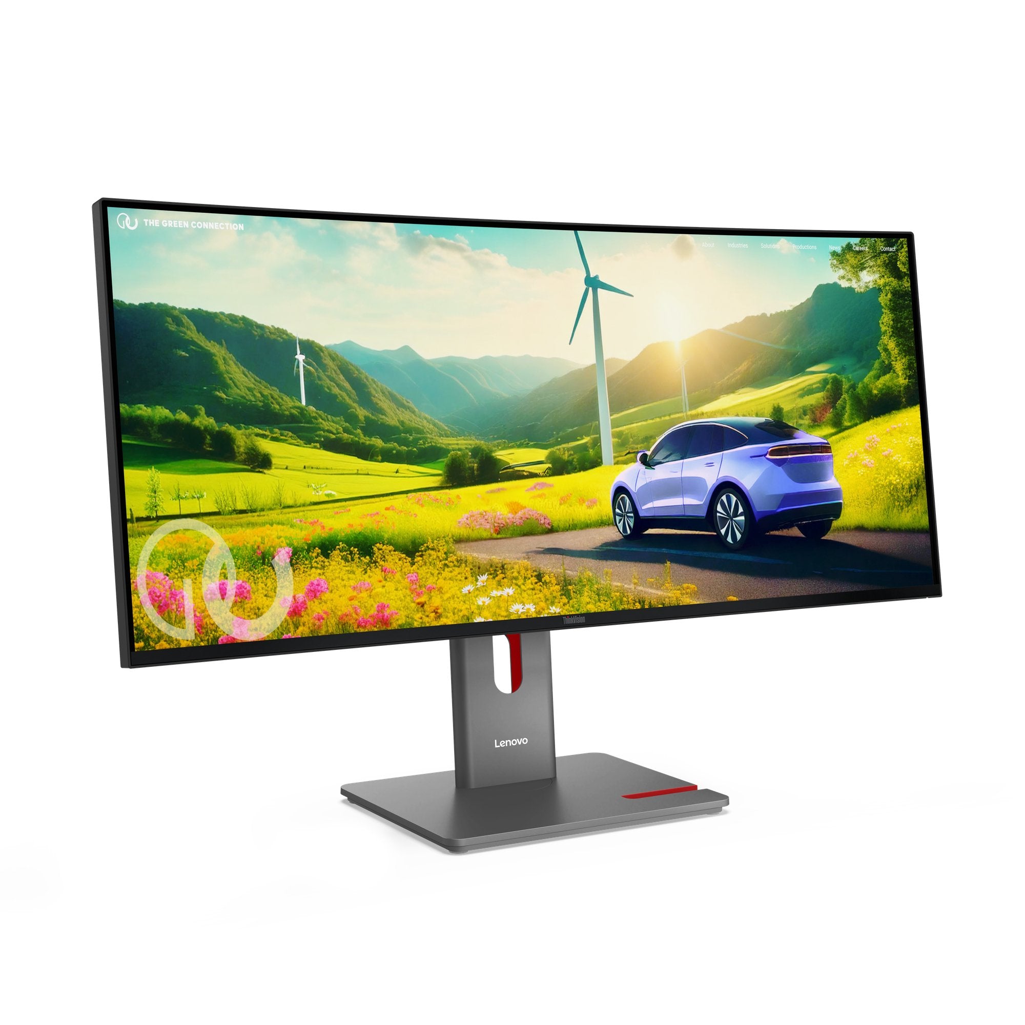 EAN 0198156243645 - Lenovo ThinkVision P34WD-40 pantalla para PC 86,4 cm (34") 3440 x 1440 Pixeles Wide Quad HD LCD Negro imagen 3